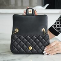 Chanel 23C Metal ball Mini black bag – Replica