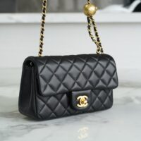 Chanel 23C Metal ball Mini black bag – Replica