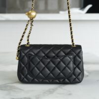 Chanel 23C Metal ball Mini black bag – Replica