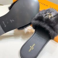 Louis vuitton fur slippers – Replica