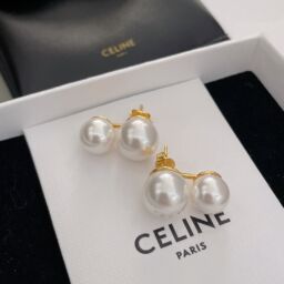 C Double Pearl Earrings – Replica