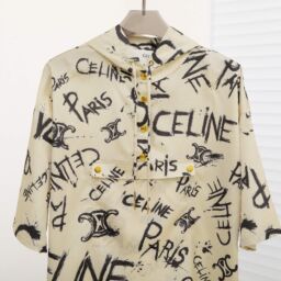 Celine Graffiti Letters Sweater – Replica