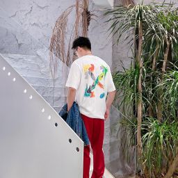 OFF-WHITE Round Neck T-shirt – Replica